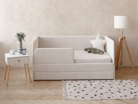 Диван-кровать Happy (айвори) в Железнодорожном - zheleznodorozhnyj.mebel-nsk.ru | фото