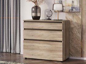 Комод КМ-01 Энигма (венге/дуб каньон) в Железнодорожном - zheleznodorozhnyj.mebel-nsk.ru | фото