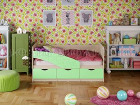 Кровать детская Бабочки 1,8 м в Железнодорожном - zheleznodorozhnyj.mebel-nsk.ru | фото