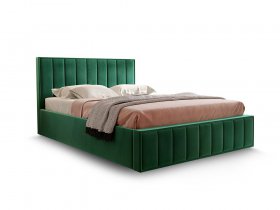Кровать мягкая 1,6 Вена стандарт, вар.1 в Железнодорожном - zheleznodorozhnyj.mebel-nsk.ru | фото