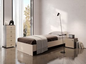 Кровать односпальная 0,9м Гиза в Железнодорожном - zheleznodorozhnyj.mebel-nsk.ru | фото