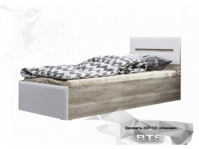 Кровать односпальная Наоми КР-12 в Железнодорожном - zheleznodorozhnyj.mebel-nsk.ru | фото