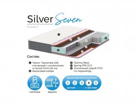 Матрас Silver Seven в Железнодорожном - zheleznodorozhnyj.mebel-nsk.ru | фото