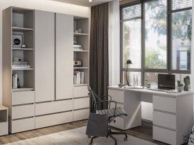 Модульная детская Люмо (кашемир) в Железнодорожном - zheleznodorozhnyj.mebel-nsk.ru | фото