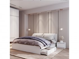 Модульная спальня Симпл в Железнодорожном - zheleznodorozhnyj.mebel-nsk.ru | фото