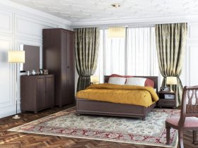 Модульная спальня Верди в Железнодорожном - zheleznodorozhnyj.mebel-nsk.ru | фото