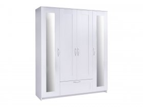 Шкаф комби 4 двери и 1 ящик Сириус в Железнодорожном - zheleznodorozhnyj.mebel-nsk.ru | фото