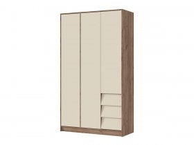 Шкаф трехдверный ШК-02 Рейн в Железнодорожном - zheleznodorozhnyj.mebel-nsk.ru | фото